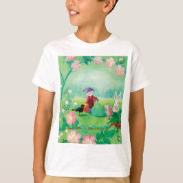 Tomte-trädgårdsmästare, Koltrast, Igelkott & vit K T Shirt
