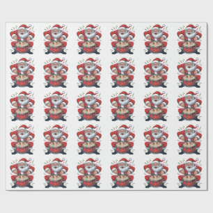Tomte trummar jul trummis jul presentpapper