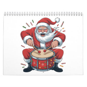Tomte trummar jul trummis Xmas Kalender