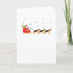 Tomte tysk shepherdhund ren jul kort
