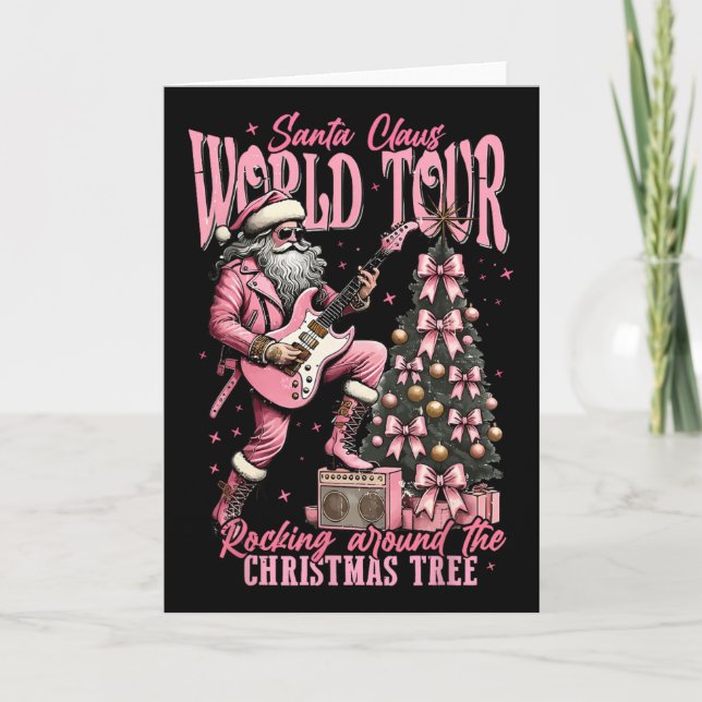 Tomte Världsturné Rocking Around The Jul Kort (Framsida)