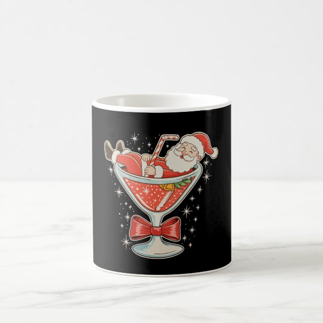 Tomte Varm Mess Martini Glas Jul Xmas Kaffemugg (Center)