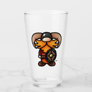 Tomte Viking Frey Glass Glaskopp