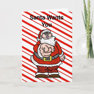 Tomte Vill Ha Toapapper Roligt Julkort Kort