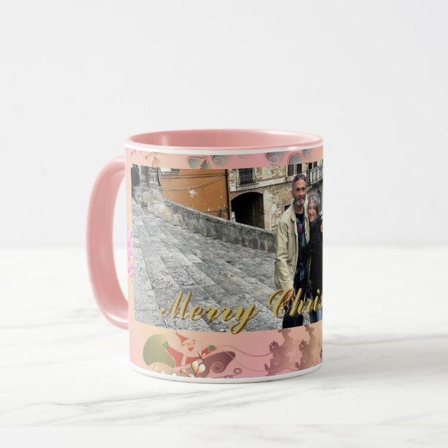 Tomtebild Rosa Mugg (Framsida vänster)
