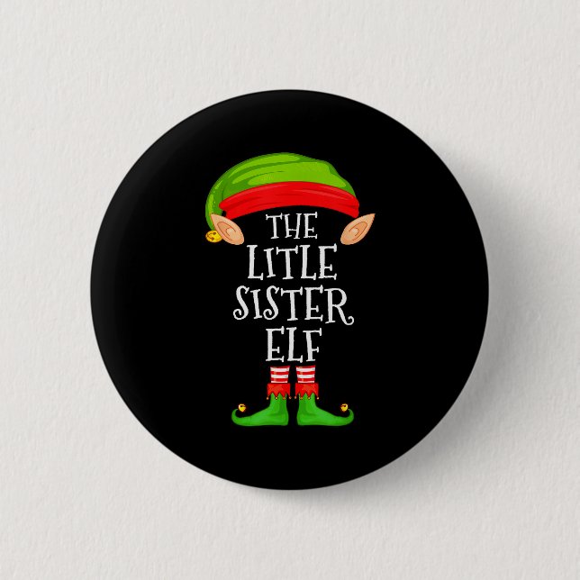 Tomtefamilj jul lillasyster tomte tröja matta knapp (Framsida)