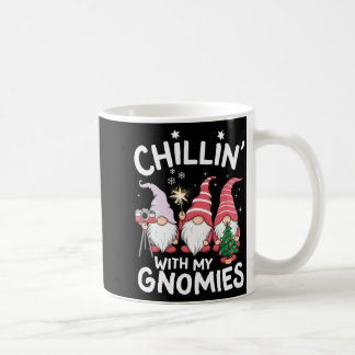 Tomtefamiljens jul avslappnad med mina tomtar kaffemugg