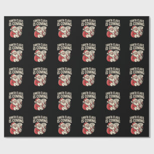 Tomtefar Kommer Hon Sa Rolig Jul Xmas Presentpapper