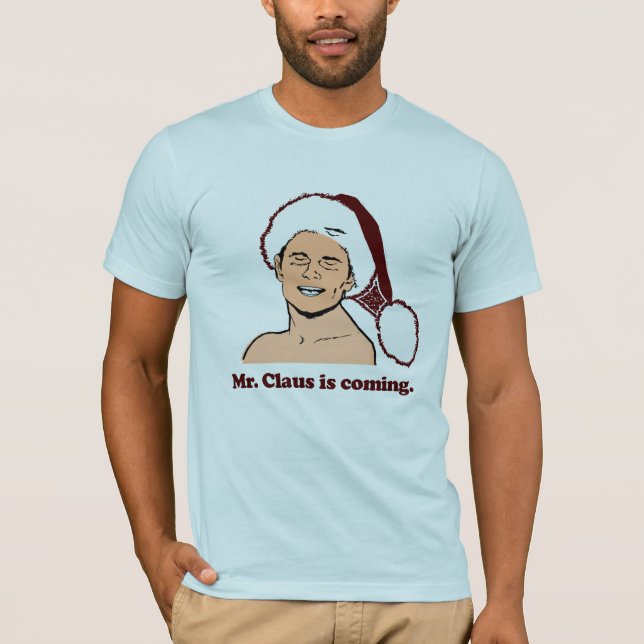Tomtefar kommer t shirt (Framsida)