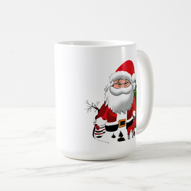 Tomtefar med ren kaffemugg (Framsida höger)