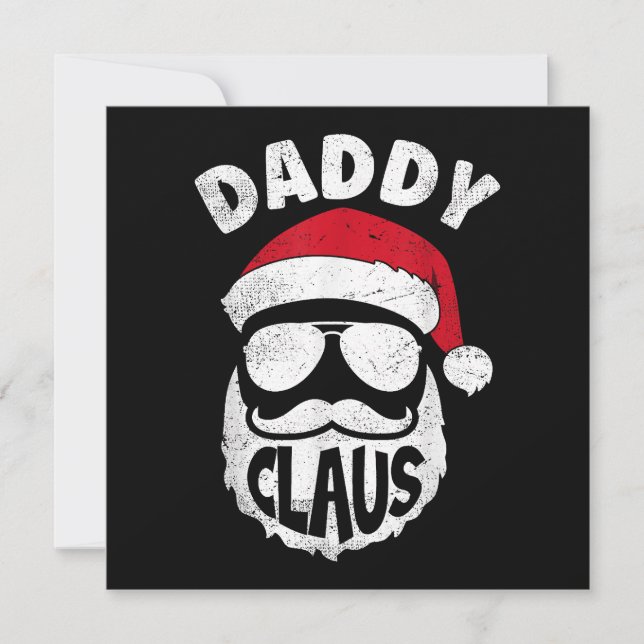 Tomtefar Tomte Rolig Jul Matchande P Inbjudningar (Framsida)