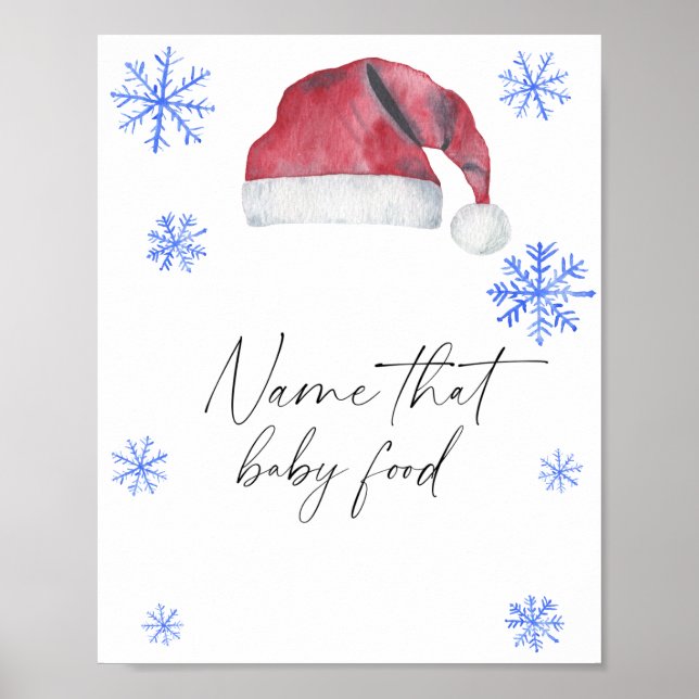 Tomtehatt - Babynamn som mat Poster (Framsidan)