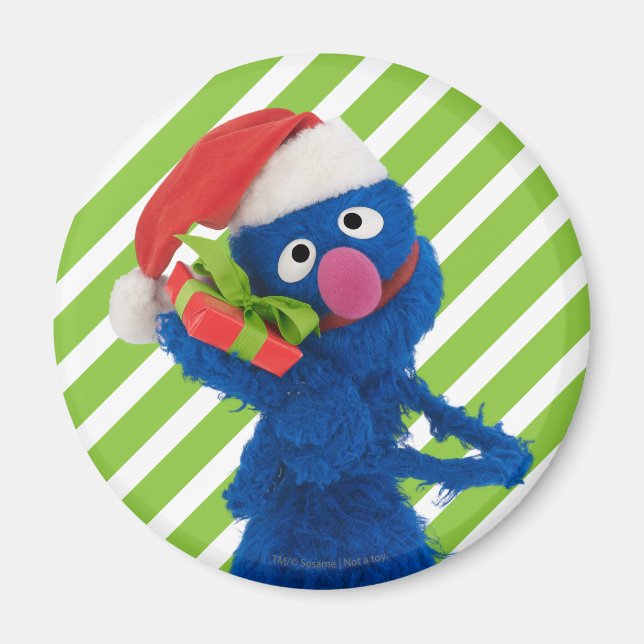 Tomtehatt Grover Magnet (Framsidan)