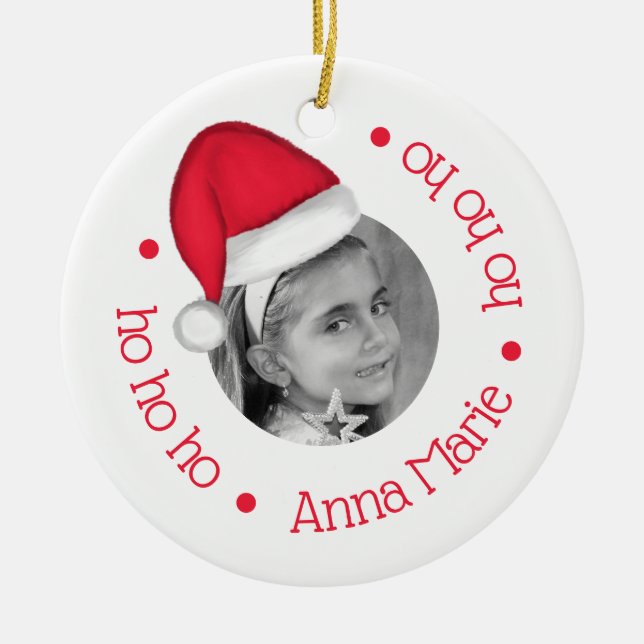 Tomtehatt Julgransprydnad Keramik (Framsidan)