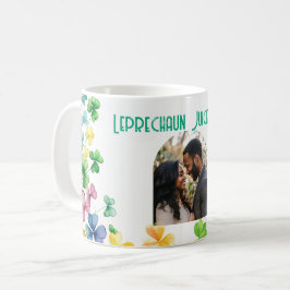 Tomtejuice inuti med anpassad bild kaffemugg