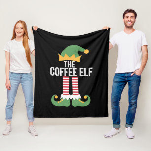 Tomtekaffefamiljen Matchande Jul Grupp Fleecefilt