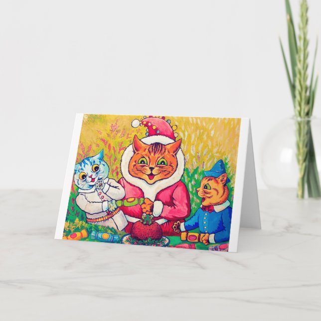 Tomtekatten, Louis Wain Kort (Framsida)