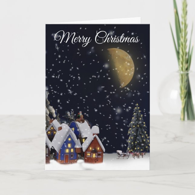 Tomteland Jul Jul  Kort (Framsida)