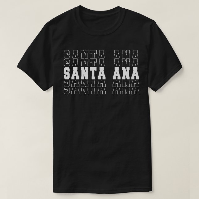 Tomten Ana City California Santa Ana CA 1 T Shirt (Design framsida)