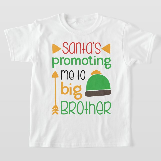 Tomten befordrar mig till Big Brother-julen T Shirt (Laydown)