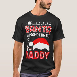 Tomten befordrar mig till pappas julgåva t shirt