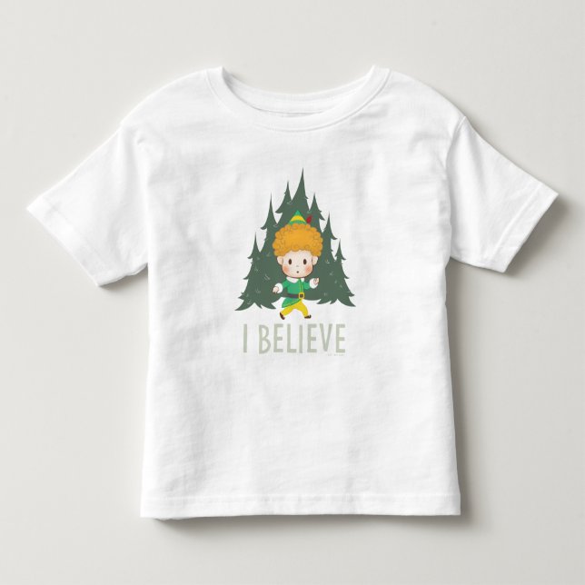Tomten Buddy jag tror T Shirt (Framsida)