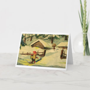 Tomten Christmas card Helgkort