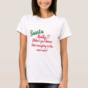 Tomten, den nya fina, roliga jultomten humor t shirt