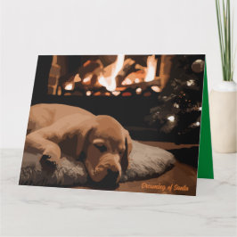 Tomten drömmer kort