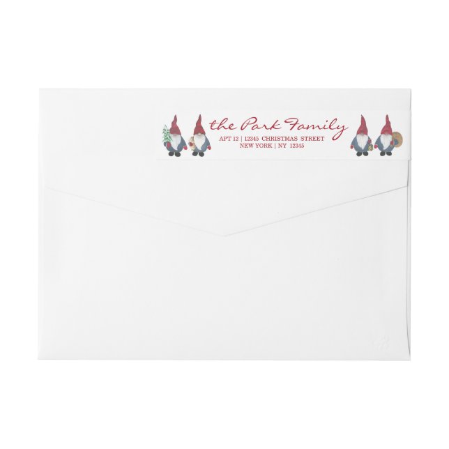 Tomten Etikettband (Baksidan)