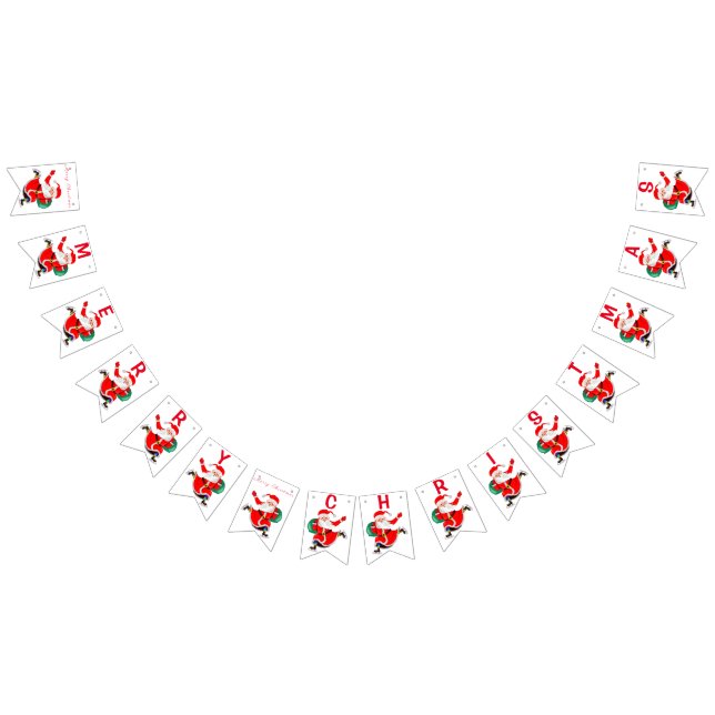 Tomten - Gåvor för alla - God jul - Roligt Vimplar (Alla)