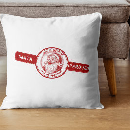 Tomten godkänd, jul frimärke, julglädje, julglädje kudde