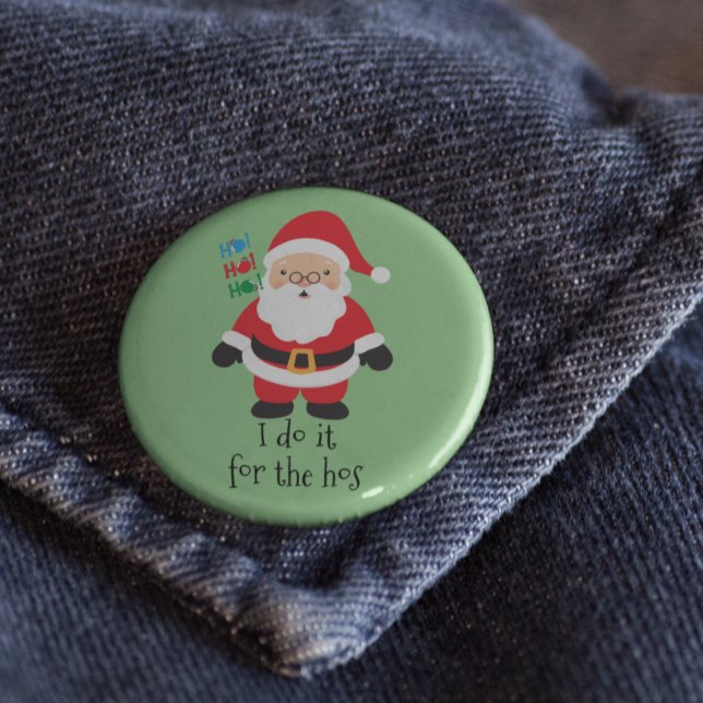 Tomten gör det för jultomten knapp (Skapare uppladdad)