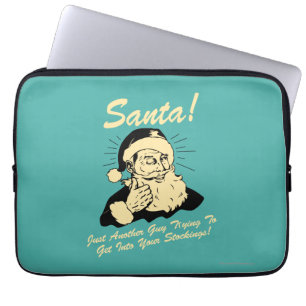 Tomten! Guy försöker ta sig in i dina lager Laptop Sleeve