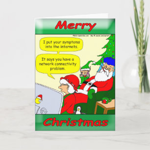 Tomten har ett kall och fru Claus försöker hjälpa Helgkort