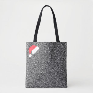 Tomten Hat & Silver Modern Monogram Toot Tygkasse