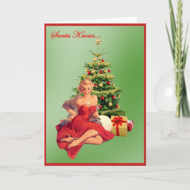 Tomten... Helgkort (Framsida)