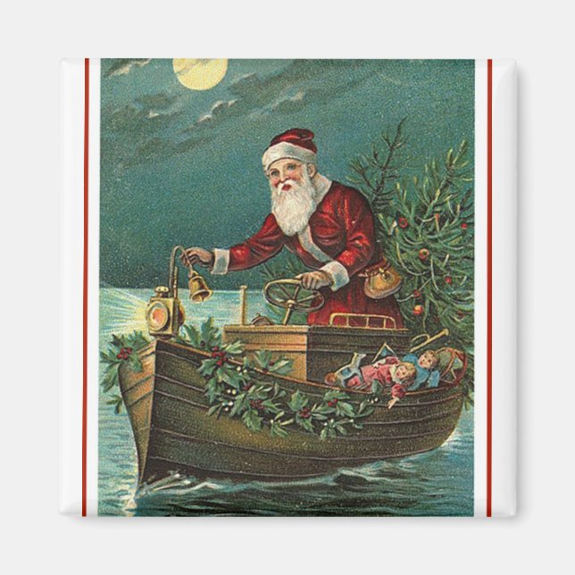 Tomten i Boat Magnet (Framsidan)