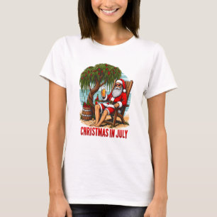 Tomten i en stol. t shirt