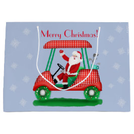 Tomten i Golf Cart God jul!