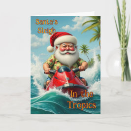 Tomten Jet, skrivet julkort Kort