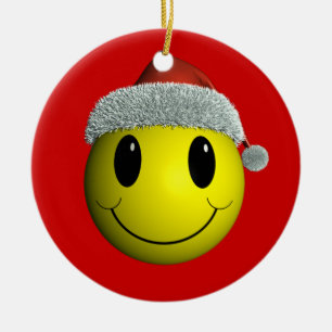 Tomten Julgransprydnad Keramik