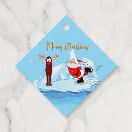 Tomten kan inte skata Märkrn julgåva Gåvor Etiketter