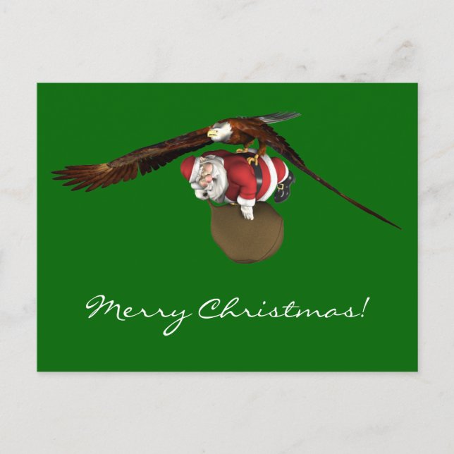 Tomten kanske Kom lite senare Helg Vykort (Framsida)