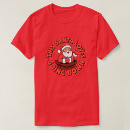 Tomten Kärlek går ner T Shirt