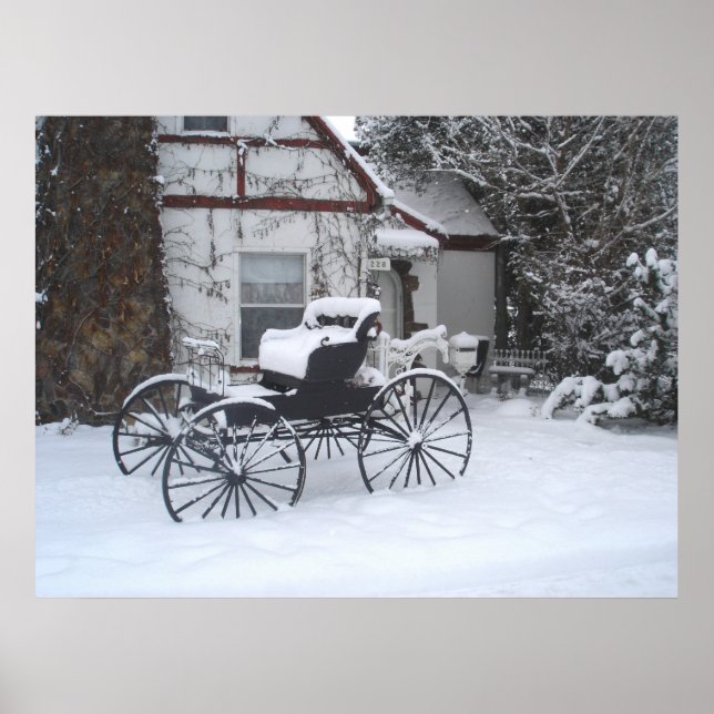 Tomten kommer! poster (Framsidan)