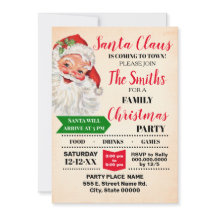 Tomten kommer till jul party