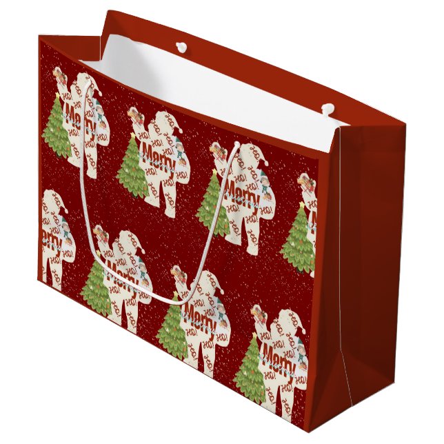 Tomten med gåvor (Framsidan Vinklad)