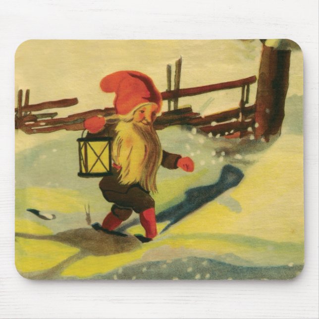 Tomten mousepad musmatta (Framsidan)