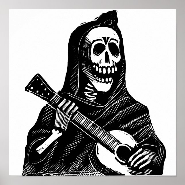 Tomten Muerte (Mexikanska grimregementet) som spel Poster (Framsidan)